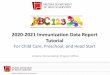 2020-2021 Immunization Data Report Tutorial