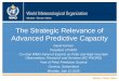 The Strategic Relevance of Advanced Predictive Capacity