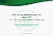 Water Quality Indicators (WQI) Tool Version 2