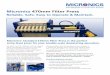 Micronics 470mm Filter Press