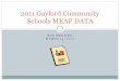 2011 Gaylord Community Schools MEAP DATA