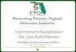 Intermittent Auscultation for Low Risk Women