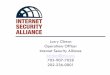 Operations Officer Internet Security Alliance lclinton@eia 