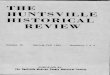 THE HUNTSVILLE HISTORICAL REVIEW