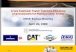 Truck Essential Power Systems Efficiency Improvements for 