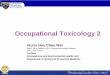 Occupational Toxicology 2 - UM