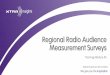 Regional Radio Audience Measurement Surveys