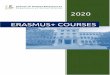 2020 ERASMUS+ COURSES