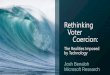 Rethinking Voter Coercion - USENIX