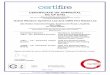 CERTIFICATE OF APPROVAL No CF 5741 - OWS Fire Rated