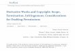 Derivative Works and Copyright: Scope, Termination 