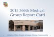 2015 366th Medical Group Report Card - AF