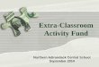 Extra-Classroom Activity Fund - SharpSchool