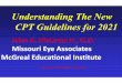 Understanding The New CPT Guidelines for 2021