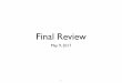 Final Review - University at Buffalo
