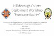 Hillsborough County Deployment Workshop