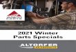2021 Winter Parts Specials - Altorfer Ag