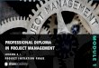 PROFESSIONAL DIPLOMA IN PROJECT MANAGEMENT