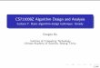 CS711008Z Algorithm Design and Analysis - ict.ac.cn