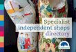 Specialist Independent Shops Directory