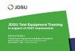JDSU Test Equipment Training