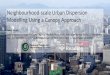 Neighbourhood-scale Urban Dispersion Modelling Using a 