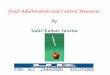 Food Adulteration and Control Measures bbyyby Udai Kumar 