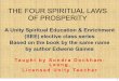 THE FOUR SPIRITUAL LAWS OF PROSPERITY