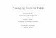 Emergif hCiiing from the Crisis - Wharton Finance