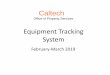 Equipment Tracking System - Financial Services