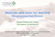 Methods and tools for defining Environmental Flows