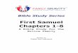 First Samuel Chapters 1-8