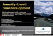 Amenity-Based Rural Development - Brandon University