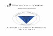 Clinical Education Handbook 2021-2022 - icc.edu