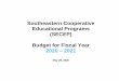 Southeastern Cooperative Educational Programs (SECEP 