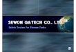SEWON Q&TECH CO., LTD. - Cabalera Engineering