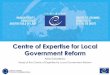 Centre of Expertise for Local Government Reform