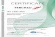 FERCHAU Certificate ISO 14001:2015