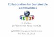 Collaboration for Sustainable Communities