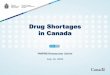 Drug Shortages in Canada