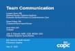 Team Communication - CAPC