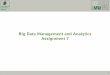 Big Data Management and Analytics Assignment 7