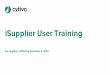 iSupplier User Training - Cytiva