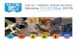 THE N°1 MODEL SHOW IN ITALY Verona 21/22 May 2016