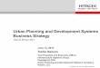 Urban Planning and Development Systems Business Strategy