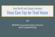Vocal Health and Fatigue Explained: Voice Care Tips for 