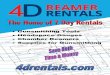 x Gunsmithing Tools - 4D Reamer Rentals