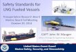 Safety Standards for LNG Fueled Vessels