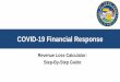 COVID-19 Financial Response
