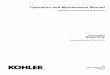Operation and Maintenance Manual - Kohler Co